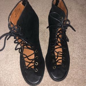 Jeffery Campbell Women’s Cors Peep Toe Booties